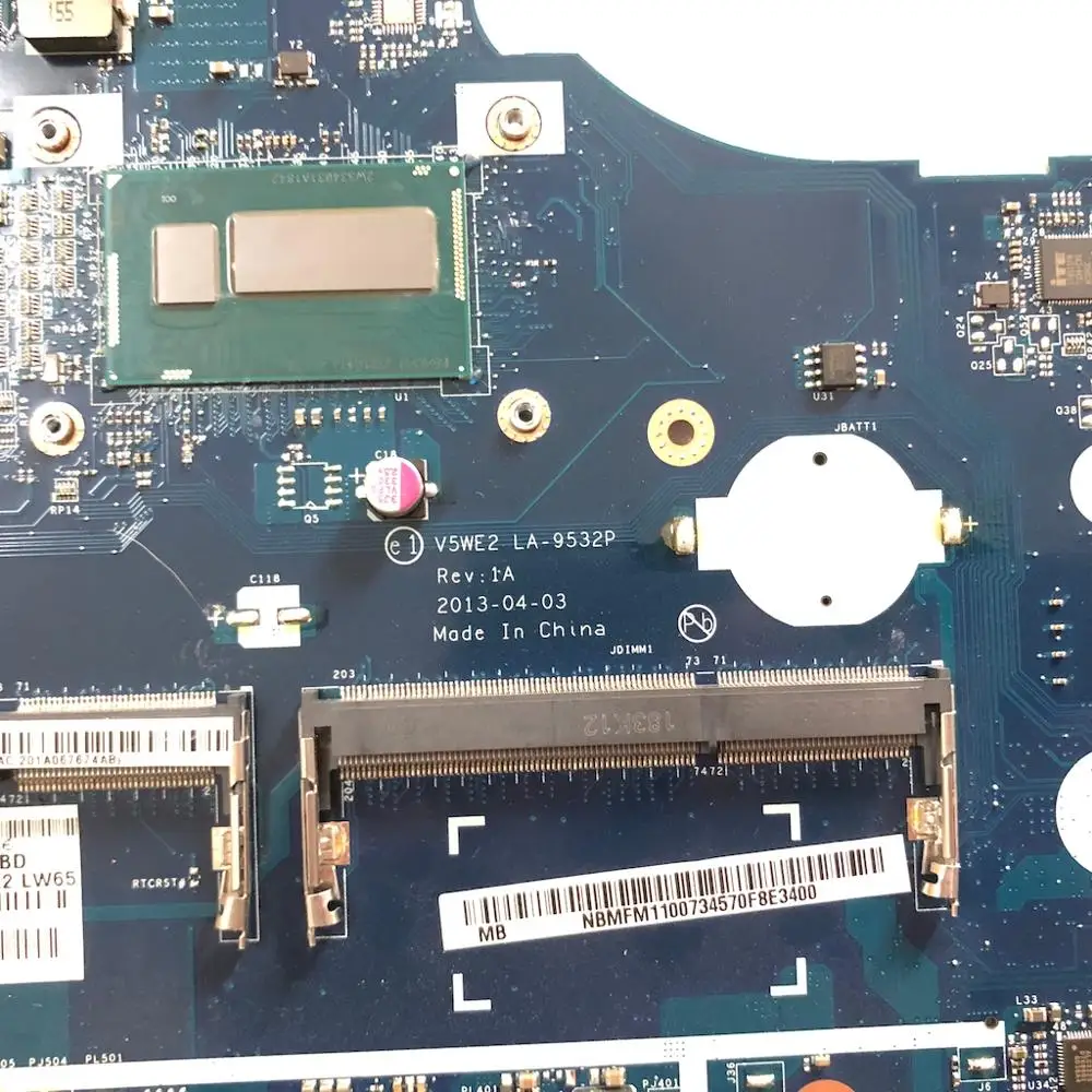 Preise V5WE2 LA-9532P Für E1-572 E1-532 TMP255-M I5-4200U E1-572P Laptop Motherboard NBMFM11007 Motherboard 100% Getestet Voll Arbeiten