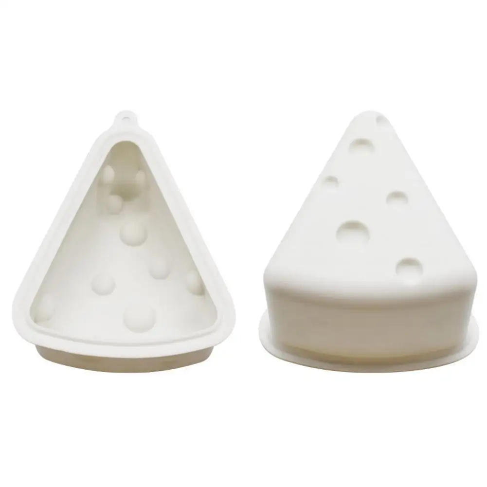 

1pcs 3D Silicone Cheese Shape Mousse Cake Moulds Soap Chocolate Baking Tools Party Cake Fondant Decorating Supplies Mold Pa N6E8