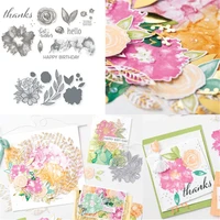 flower metal cutting dies and stamps stencil greeting card diy scrapbooking scrapbook paper photo album new arrival 2021