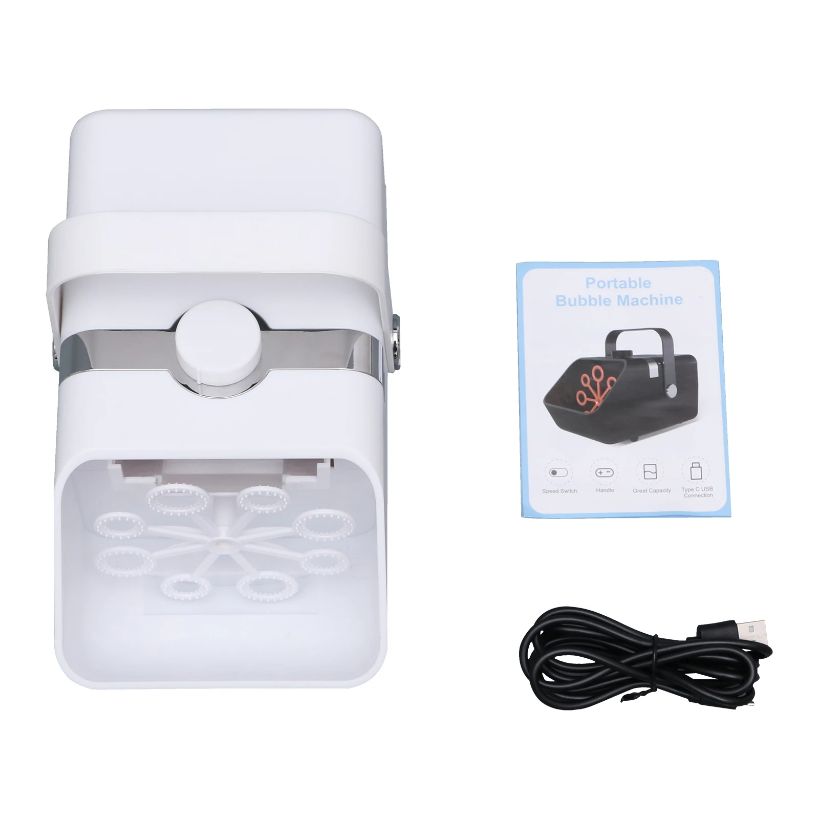 

Outdoor Summer Bubble Machine Automatic Bubble Blower Portable Bubbles Maker For Kids Funny Soap Bubbles For Children Baby Toys