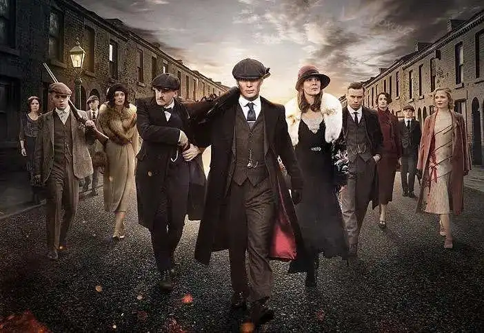 Популярный британский Бандитский Гангстер сериал Peaky Blinders семейная декоративная живопись постер настенное искусство без рамки o872