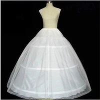 white petticoat for girl crinoline underskirt wedding prom dress flower puffy skirt jupon 2021