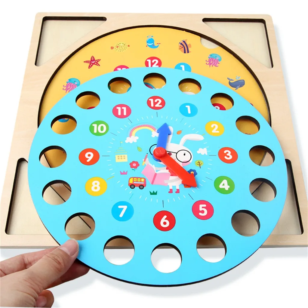 

toys for children Fish Wooden 3 IN 1 Magnetic Fishing Toys Set Fish Game Educational Fishing Toy jeux enfant #L4
