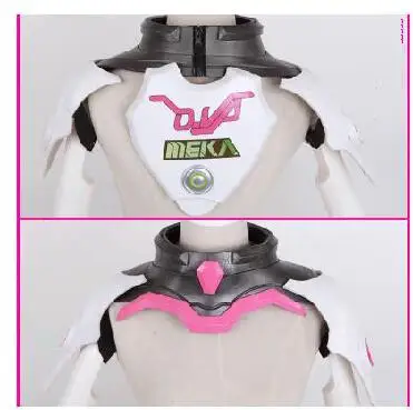

Полный комплект D.VA костюм пистолет гарнитура доспехи 3D принт классический кожаный боди Хэллоуин косплей два зентай комбинезон на заказ для...