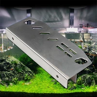 convenient aquarium tools holder water grass cleaning aquatic water plants pruning tools storage stainless steel rack