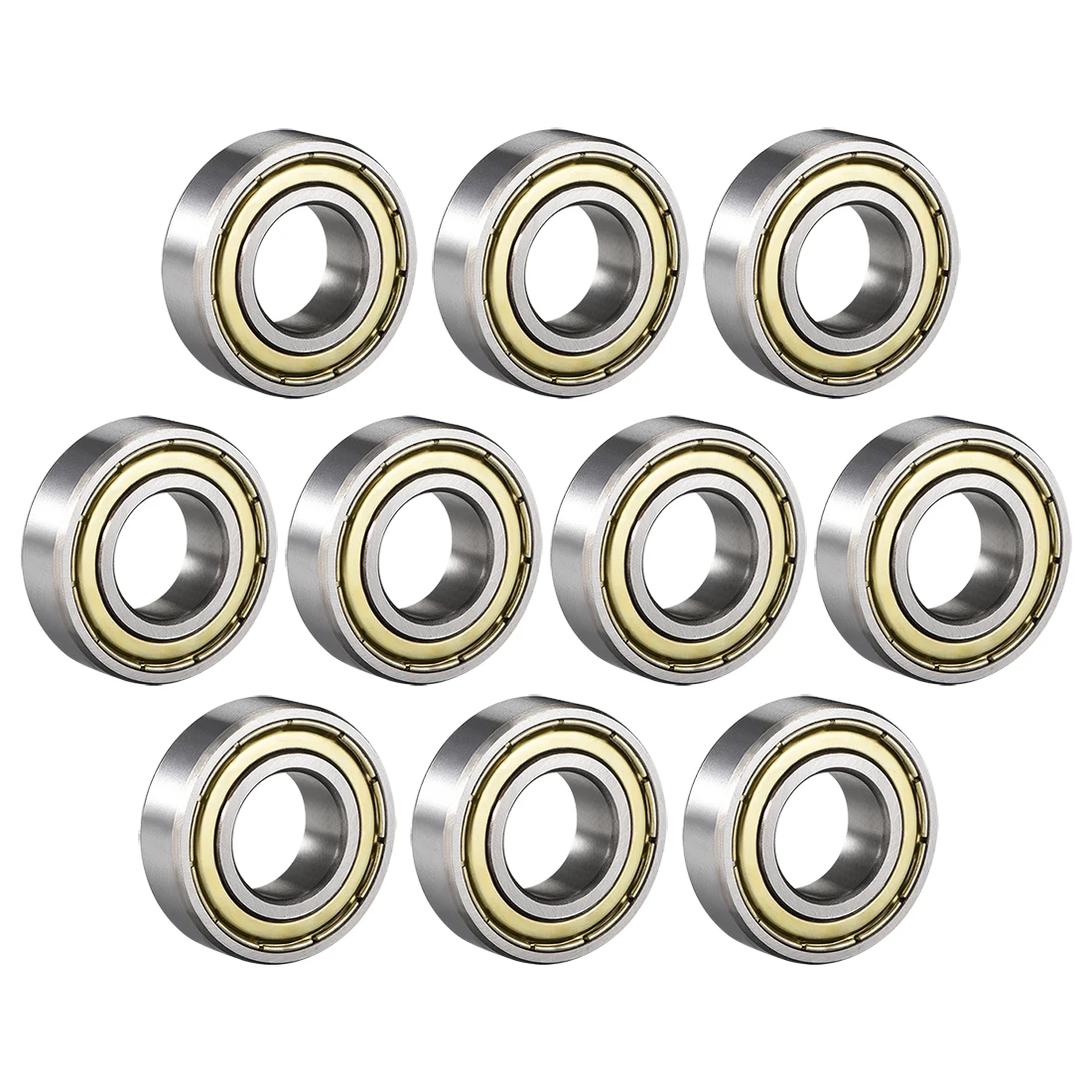 

uxcell 6000-6009ZZ/-2RS Deep Groove Ball Bearing Double Shield/Sealed Carbon Steel Bearings 6003ZZ (10Qty)