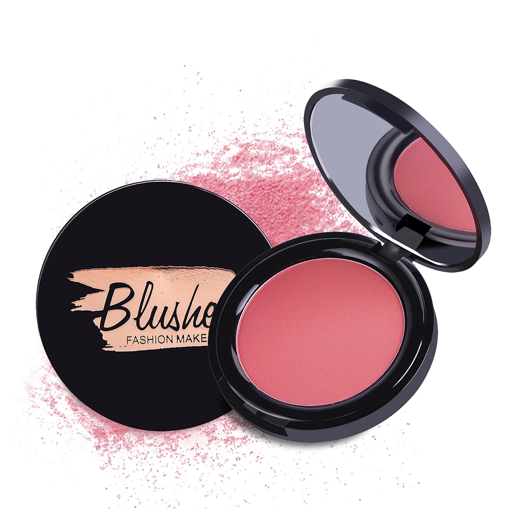 Косметическая пудра для румян 6 цветов стойкая матовая Румяна щек пигментная