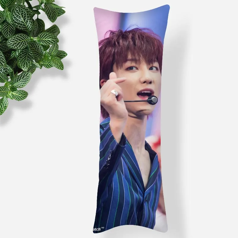 35x100 см 50x150 чехол для подушки Seventeen The8 с 3D двухсторонним принтом Шелковая гладкая