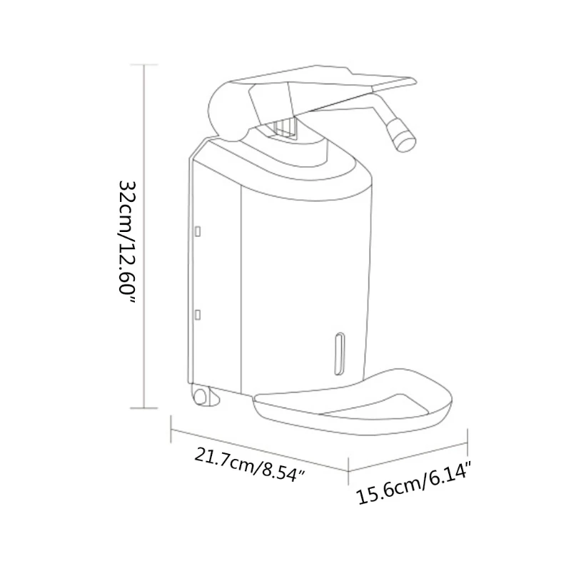 

1000ml Manual Soap Dispenser Washing Shower Lotion Shampoo Container Box Holder Liquid Foam Bottle for Home Bathroom