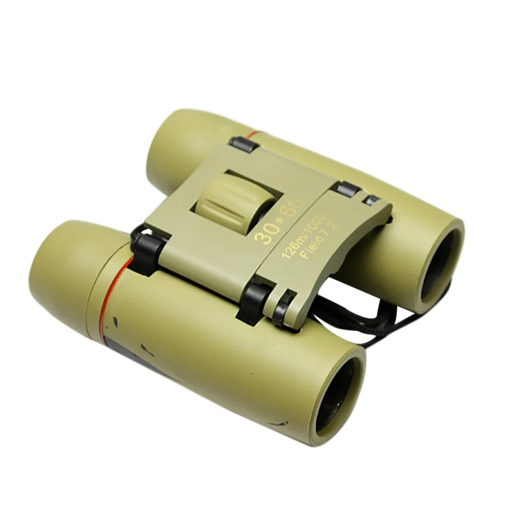 

Newest Hot Day Night Vision Binoculars 30 x 60 Zoom Outdoor Travel Folding Telescope Bag Glass lens Low light night vision#30