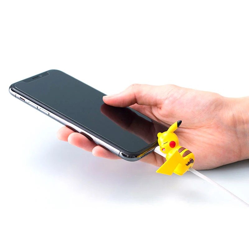 1 шт. кабель bite протектор для Apple Iphone милый мультфильм животных телефон зарядный кабель bite держатель телефон аксессуар кукла детские игрушки