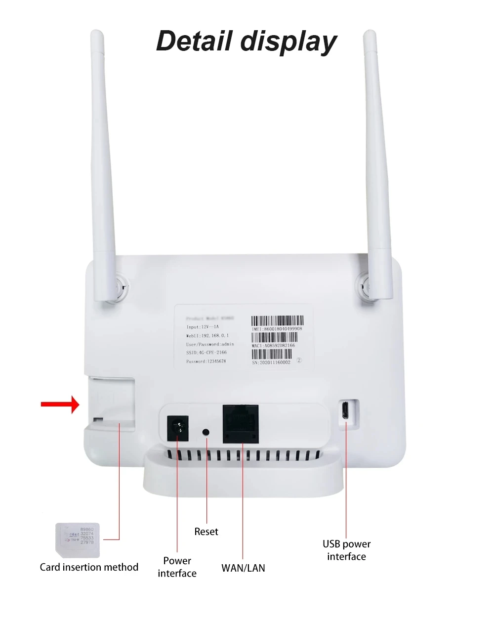 Wi-Fi-роутер CP106 4G Lte Cat4 150 Мбит/с Rj45 Wan-Lan | Компьютеры и офис