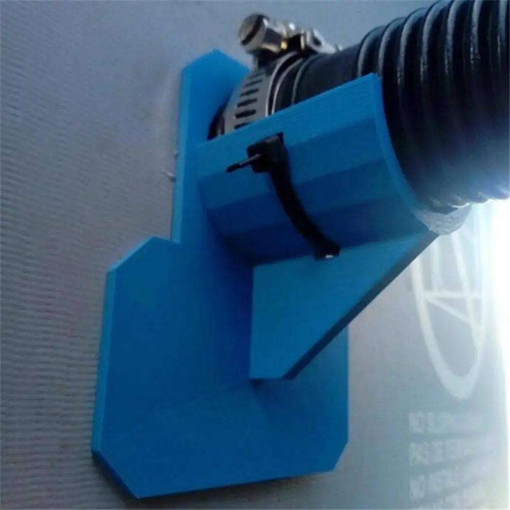 Держатель для трубы бассейна 1 шт. поддержка 2 * кабельных стяжек s держатель труб с