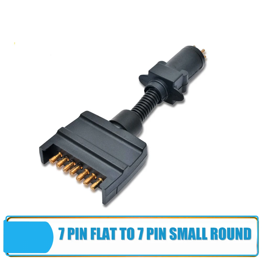 

7Pin Trailer Socket Truck Towing Electrics Connector Trailer Connector Adapter Auto Accessories AU
