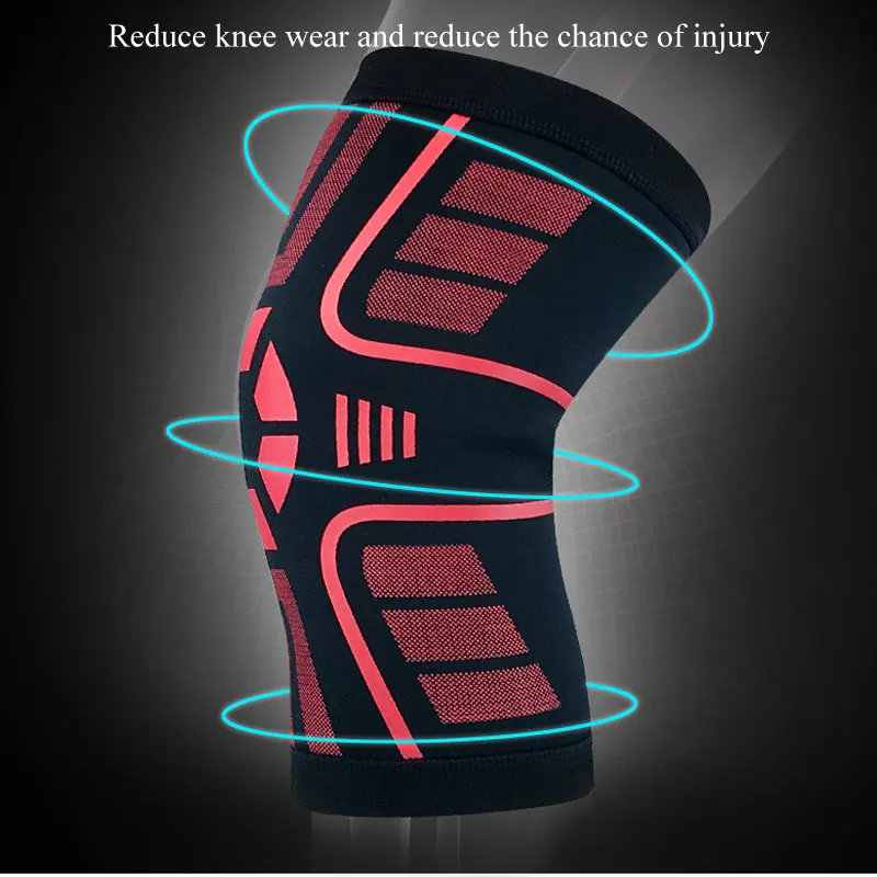 1 шт. BYEPAIN компрессионный рукав до колена дышащий поддерживающий бандаж для бега