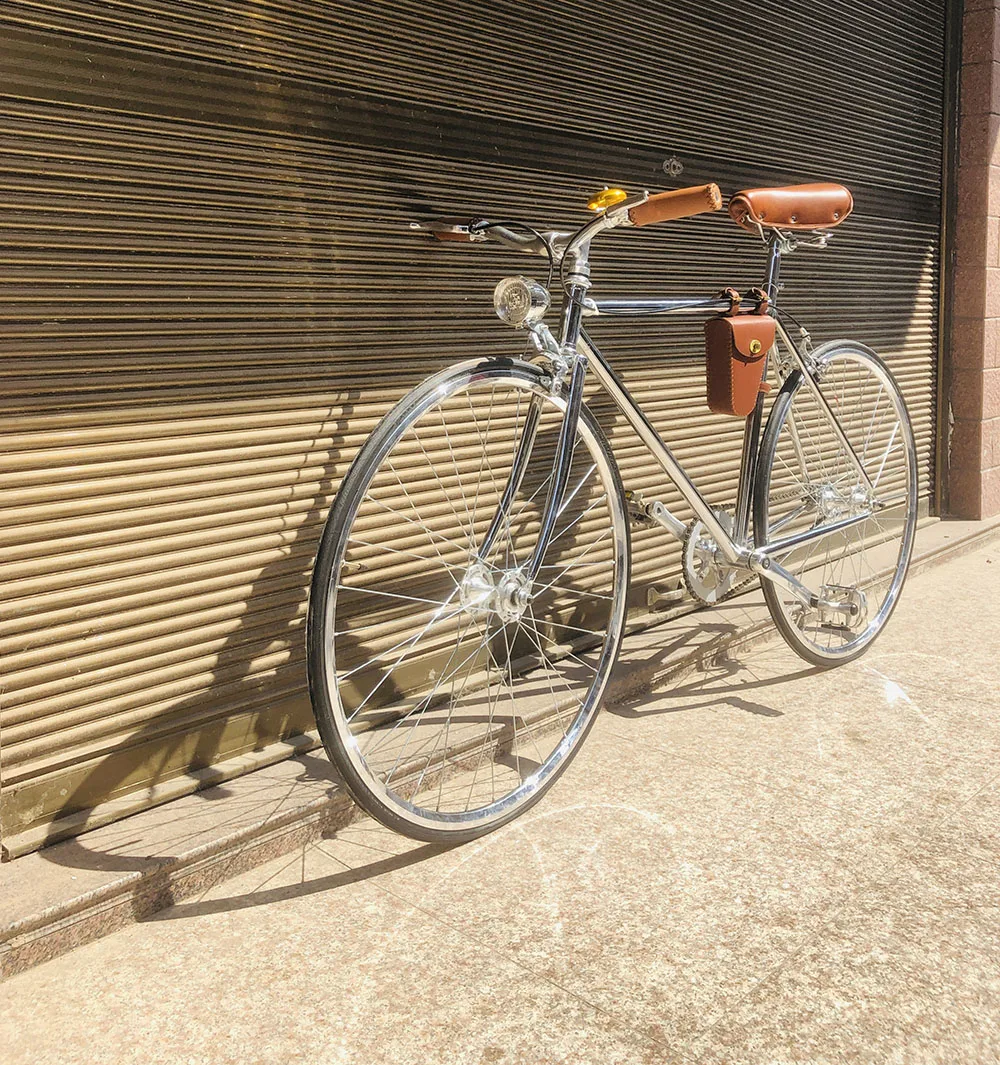 Односкоростной велосипед с одинарной 700C фиксированной передачей велосипедный