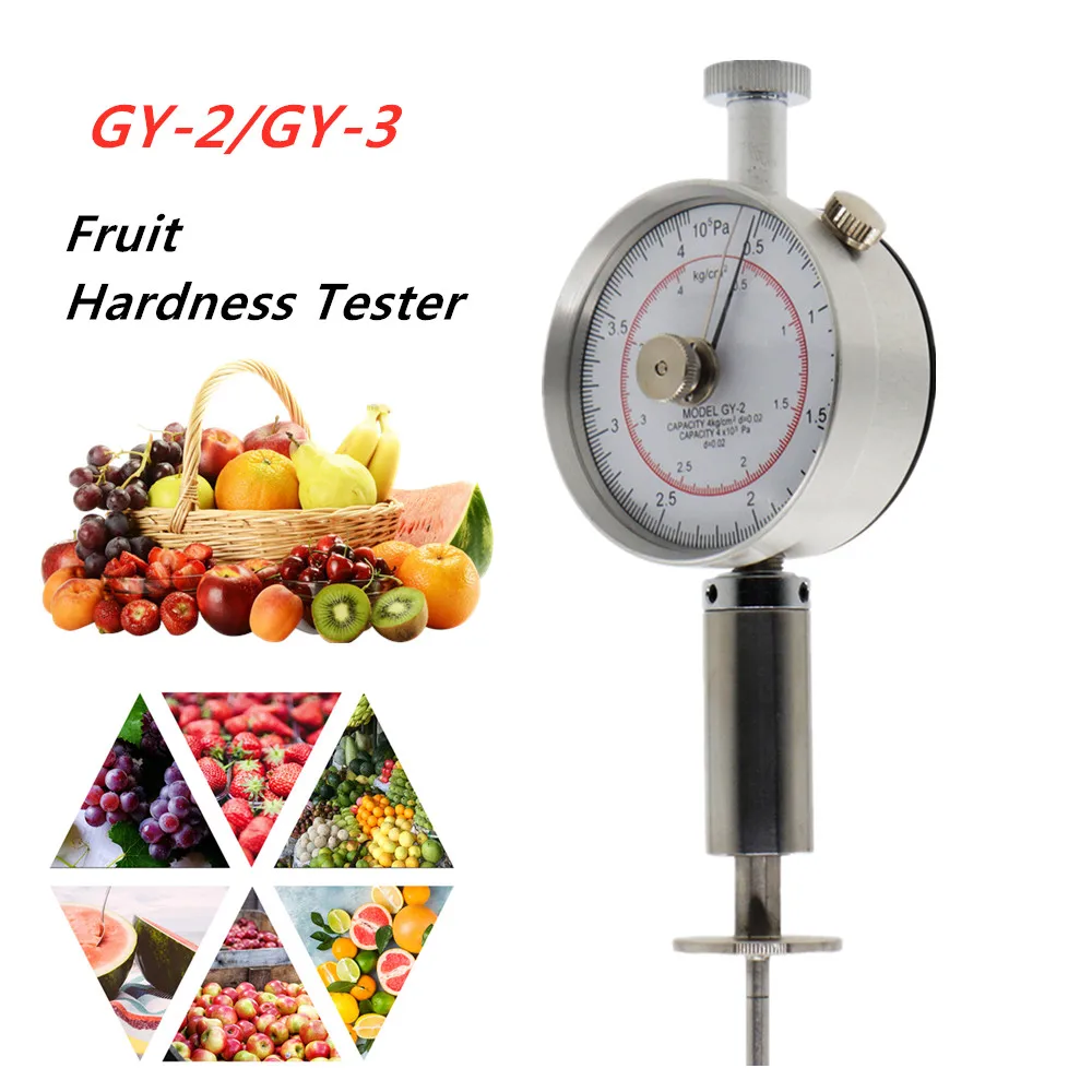 

GY-2 Pointer Fruit Hardness Tester Fruit Penetrometer Oranges Apples Pears Grapes GY-3 Fruit Sclerometer Testing