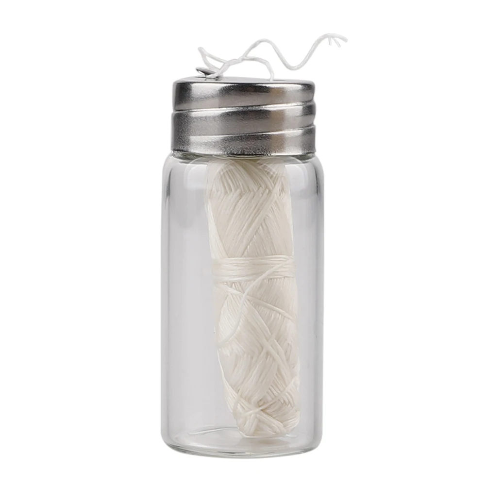 30 м Экологически чистая биоразлагаемая зубная нить с многоразовым стеклянным