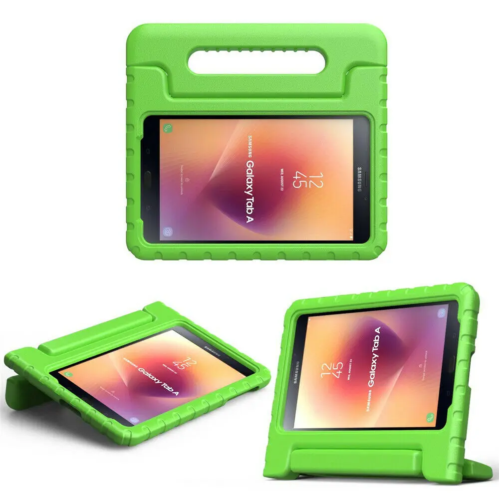 Защитный чехол EVA с держателем для рук для samsung Galaxy Tab A 8,0 SM-T380 T385 чехол безопасный противоударный чехол для планшета EVA