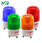 LTE-5101 мигающий светодиодный световой сигнал светильник сирена светодиодный предупреждающий светильник бесшумный 12V 24V 110V 220V