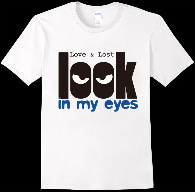 

Men's and women's youth student trend summer loose cotton short sleeve English alphabet series 2 peripheral T-shirt