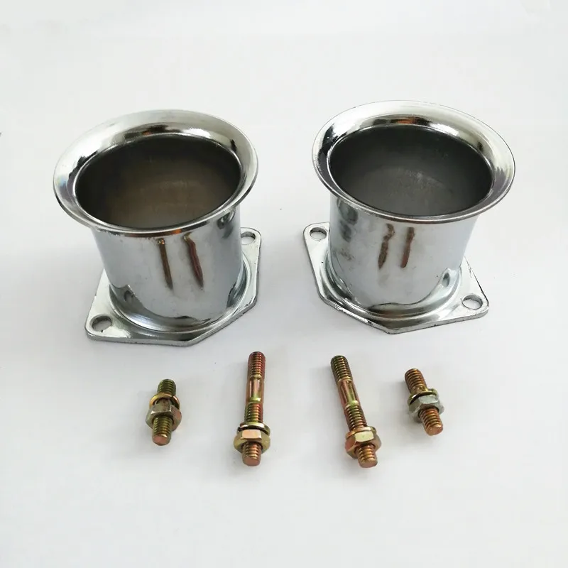 

Chrome air horns replacement for Solex Dellorto Weber EMPI IDF 40 44 IDF 40idf 44idf Carburetor