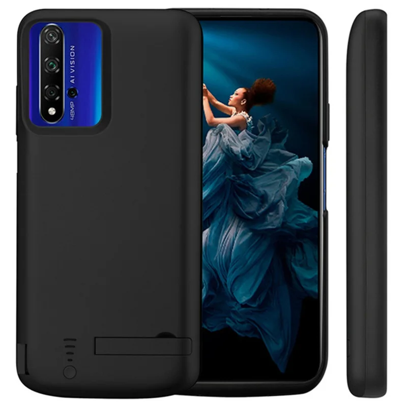5000 мАч портативный телефонный аккумулятор чехол для Huawei Nova 5T резервное зарядное