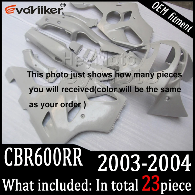 custom- ABS motorcycle fairing for CBR600RR 2003-2004 CBR 600RR 2003 2004