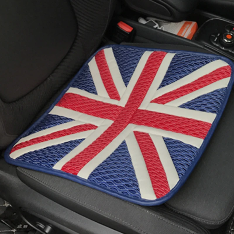 Автомобильная подушка из ледяной шелковой кожи дышащая для сиденья BMW MINI ONE COOPER S