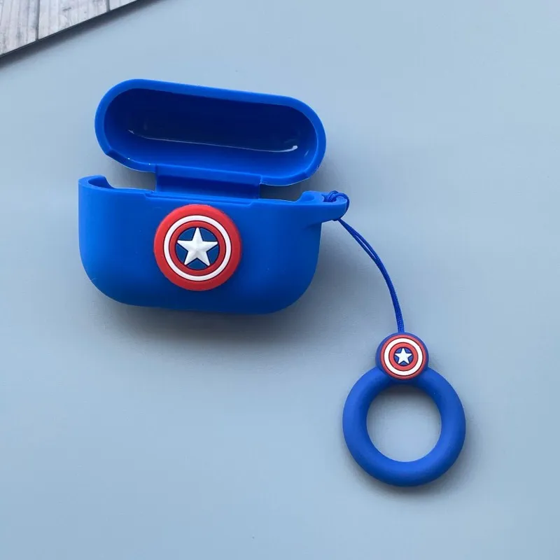 

Disney Marvel Batman Silicone Case For Airpods Pro 3 Bluetooth Earphone Case Headphone Box Protective Cover For Airpods Pro