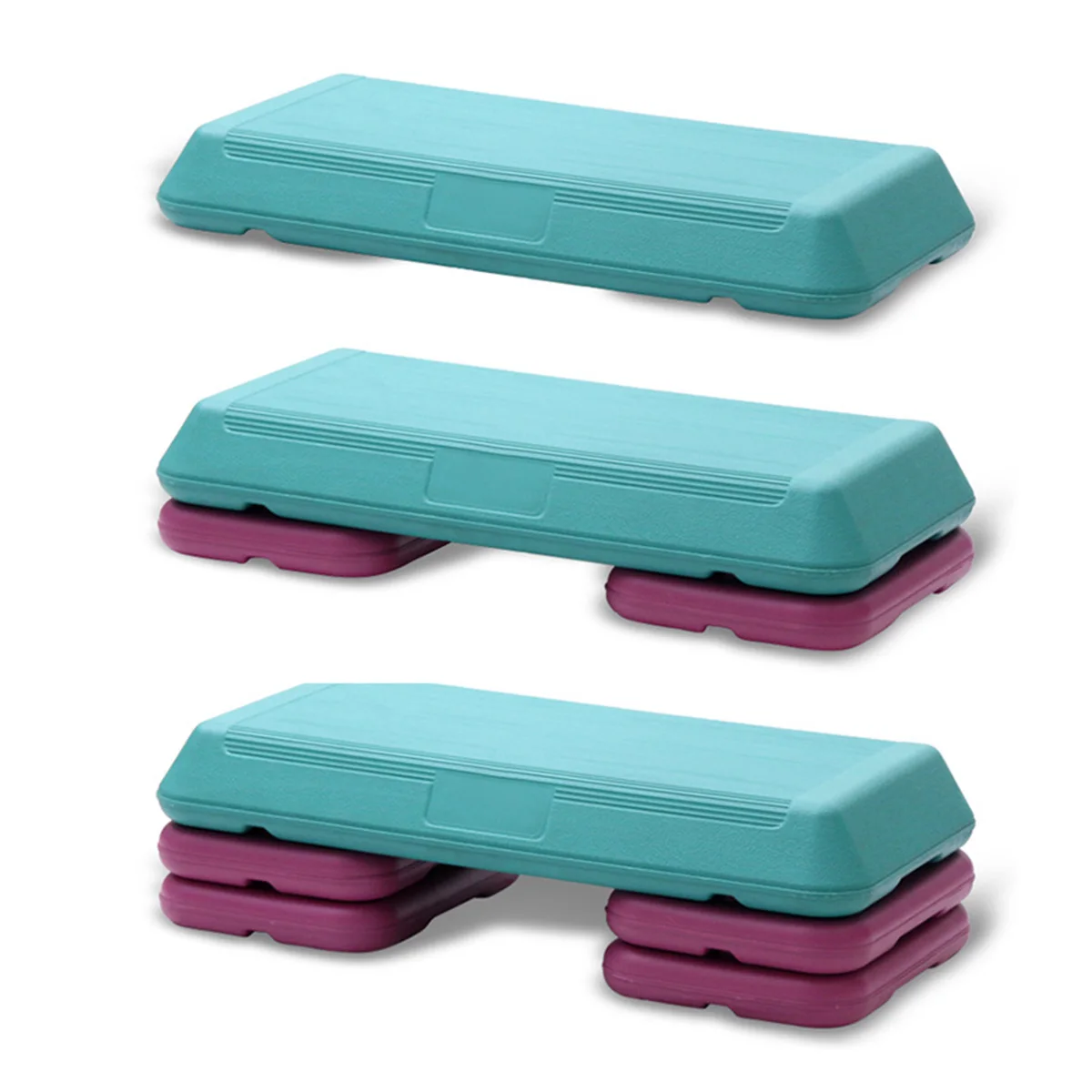 

Fitness Aerobic Step 3 level Adjustable Non-slip Cardio Yoga Pedal Stepper Gym Workout Exercise Fitness Aerobic Step Equipment