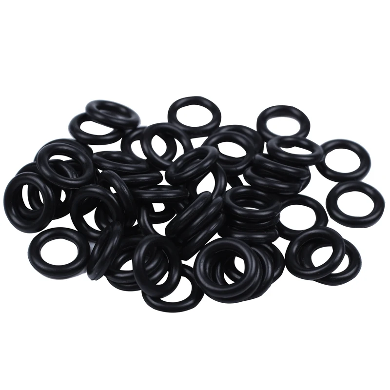 

New 50 pieces black Nitrile rubber O Ring Seals Washers 12 mm x 2,5 mm x 7 mm