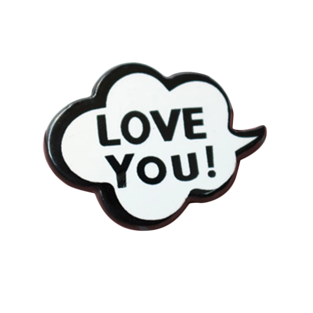 DIY Наклейка на чехол сотового телефона милые буквы Декор брошь заколка для волос