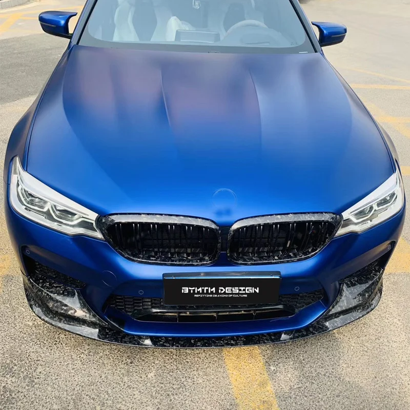 3d стиль кованый сухой бампер из углеродного волокна передняя губа ДЛЯ BMW F90
