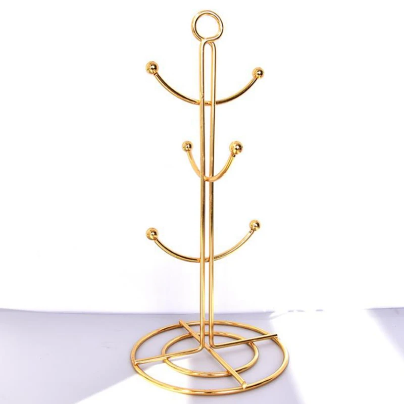 В форме дерева Металл Кофе Чай чашки стеллаж для хранения держатель Подставка
