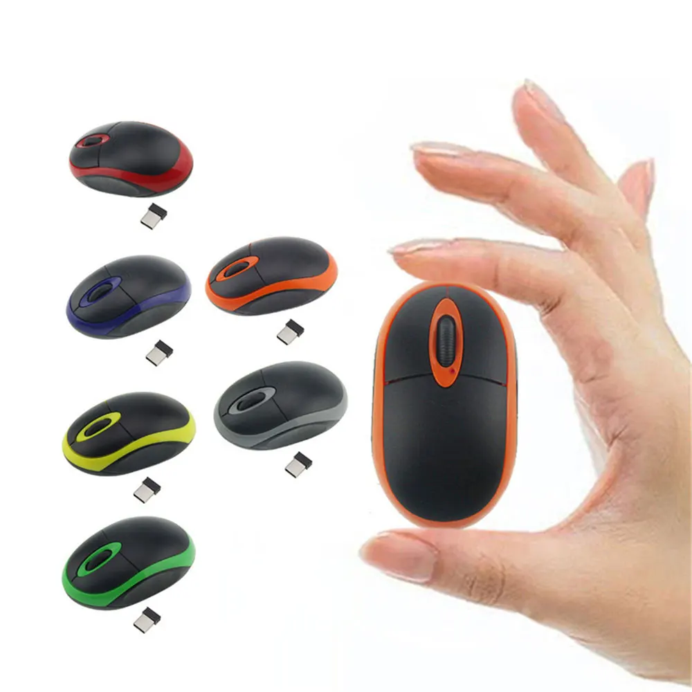 1200 точек/дюйм 2 4 GHz беспроводная оптическая игровая мышь USB интерфейс ПК