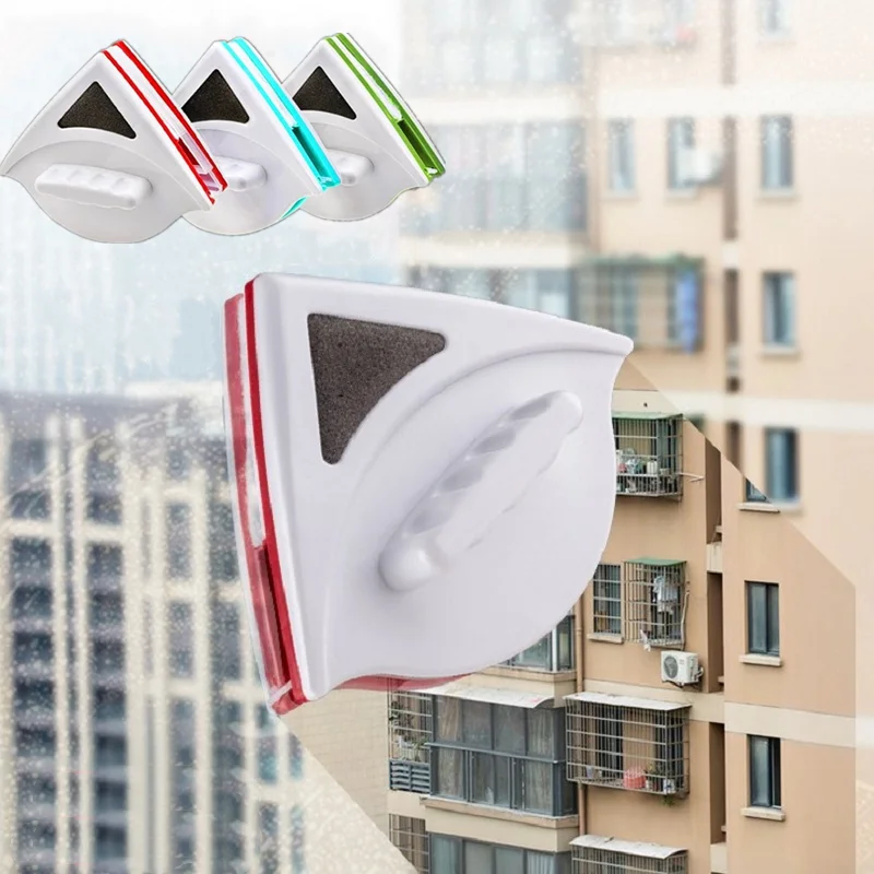 

Double Side Magnetic Window Cleaner Brush for Washing Windows Glass Cleaning Household Wash Window Wiper Magnet Glass Cleaner