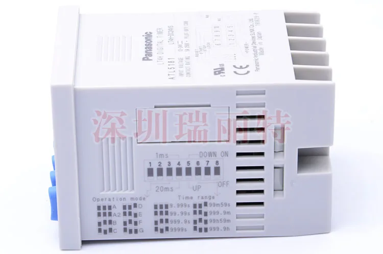 Panasonic-Temporizador LT4H-DC24VS, cron&oacute;metro sin F, Original, nuevo, ATL5181, hecho en f&aacute;brica japonesa-4