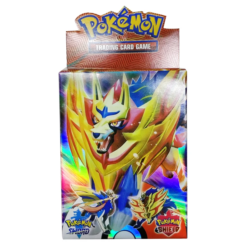 25 шт. карт в случайном порядке новинка Покемон меч и щит карта английская версия