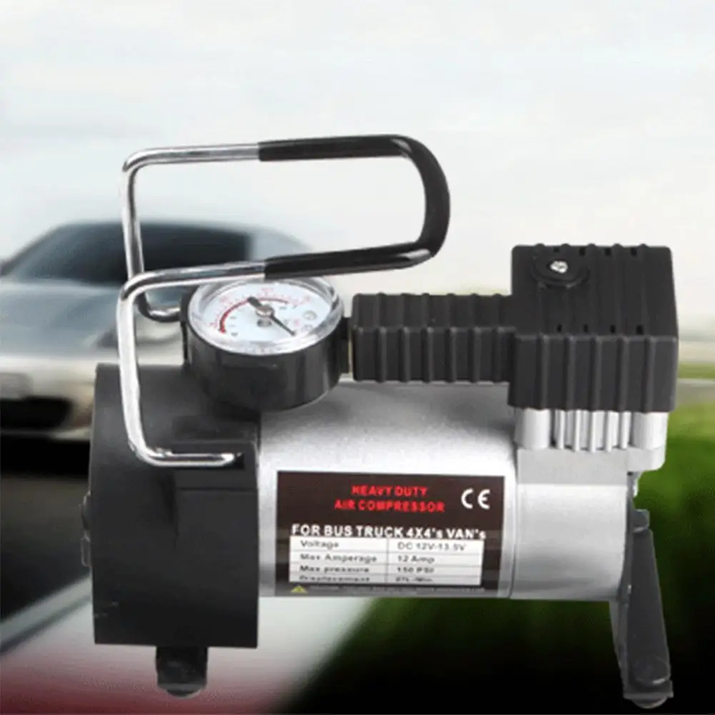Портативный автомобильный компрессор 12 В 200 psi сверхмощный Роскошный