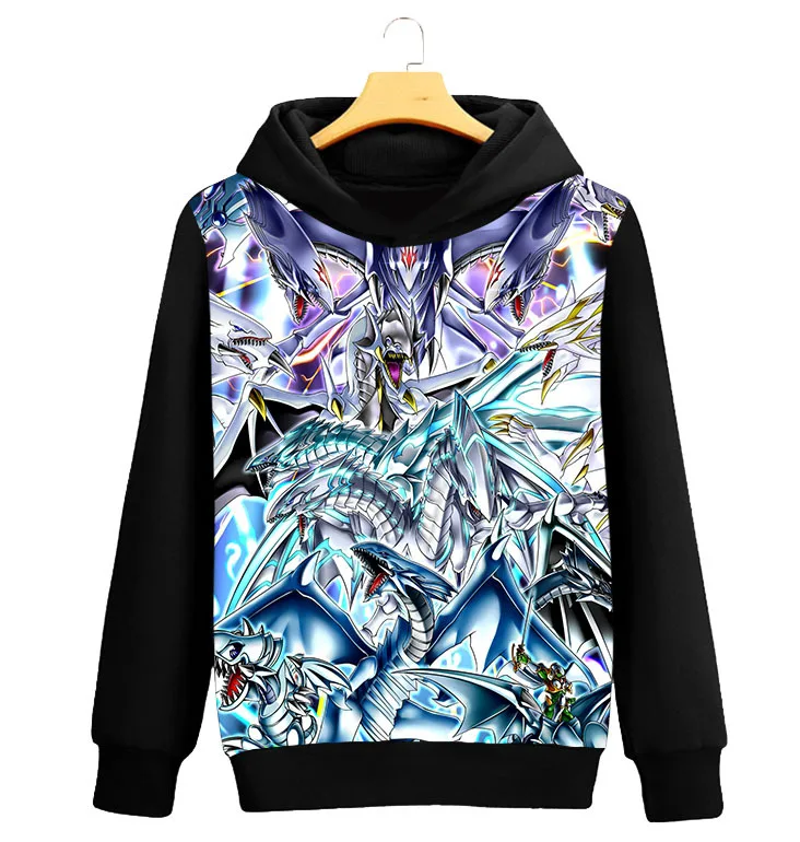 

Duel Monsters Cosplay Hoodie Yugi Muto Fashion Casual 3D Print Pullover Hooded Anime Peripheral