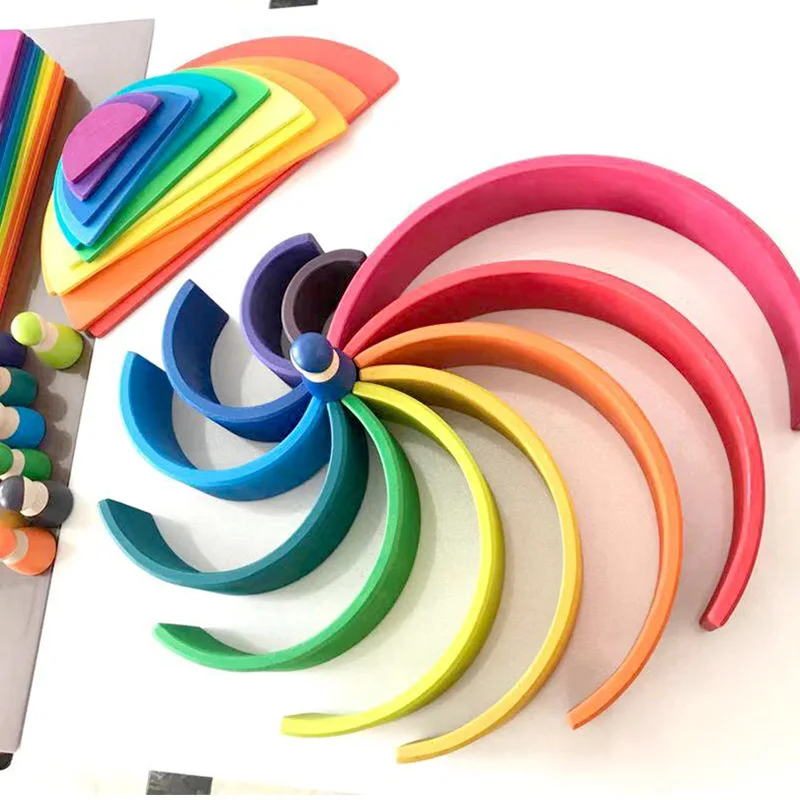 Деревянный декомпрессионный большой арочный мост полукруга для раннего