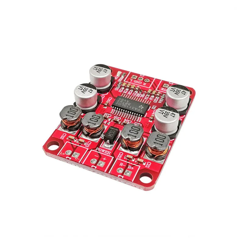 UNISIAN TPA3110 2 0 канальная Плата усилителя звука 2X15W TPA3110D2 класса D стерео мини