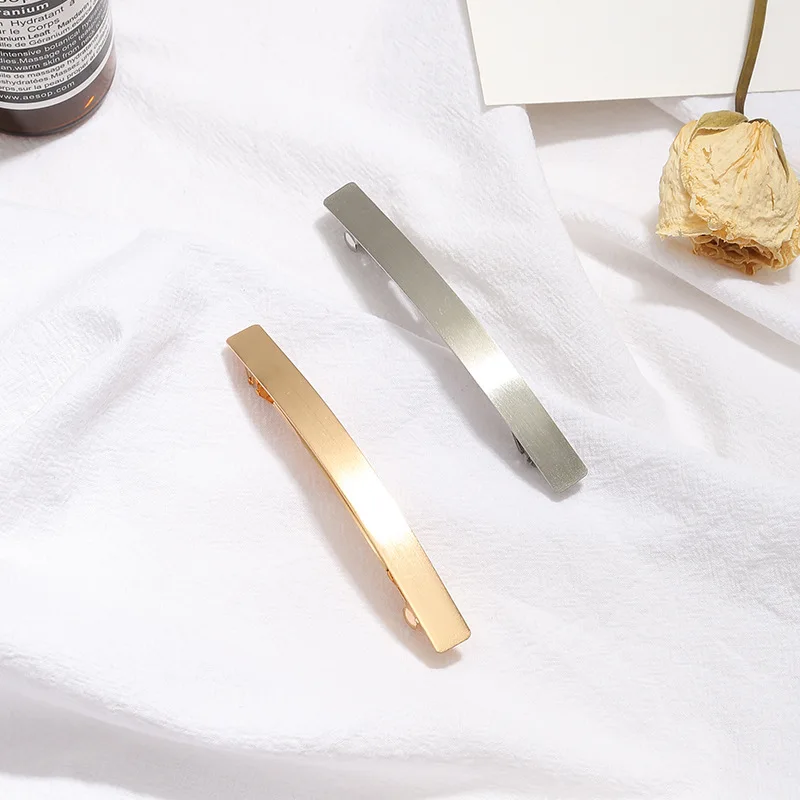 1 шт. металлические длинные заколки для волос в полоску женские невидимки