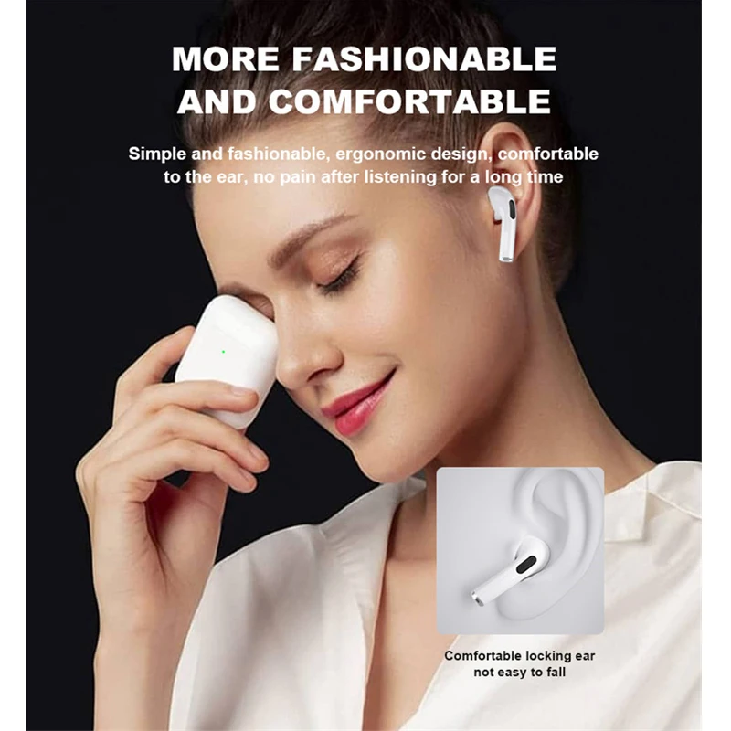 

Upgrades Mini Pro 4 Tws Wireless Headphones Fone Bluetooth Earphone Dual Connection HiFi Stereo Waterproof For Iphone OPPO