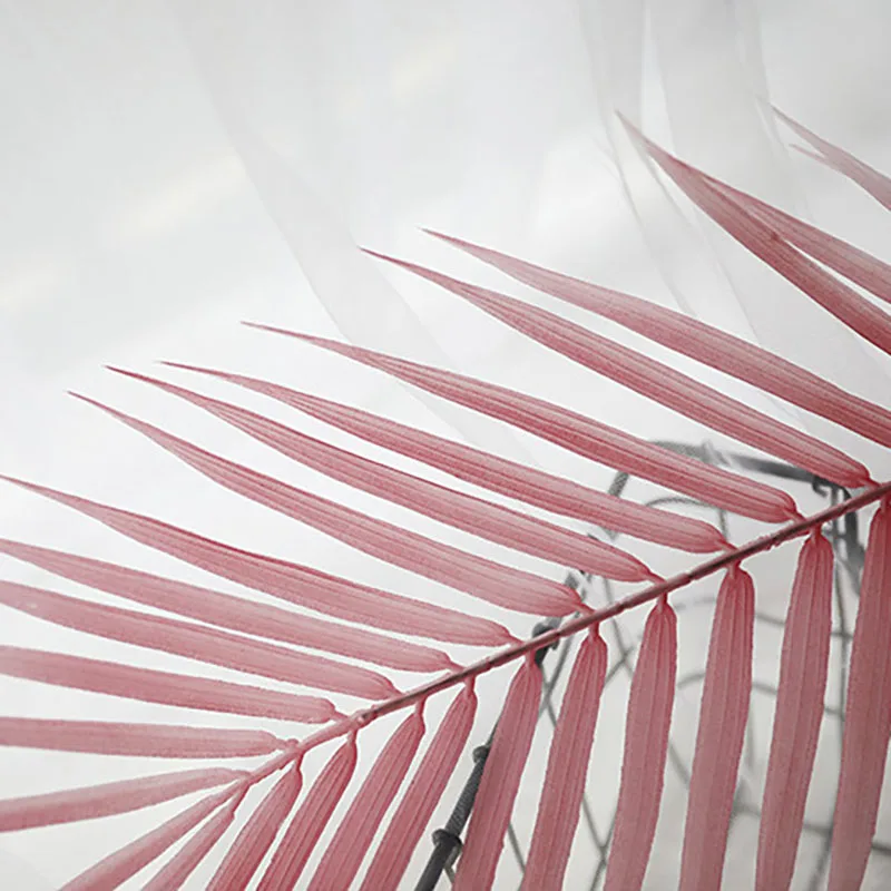 Градиентные рампы пластиковые искусственные растения тропические пальмы листья