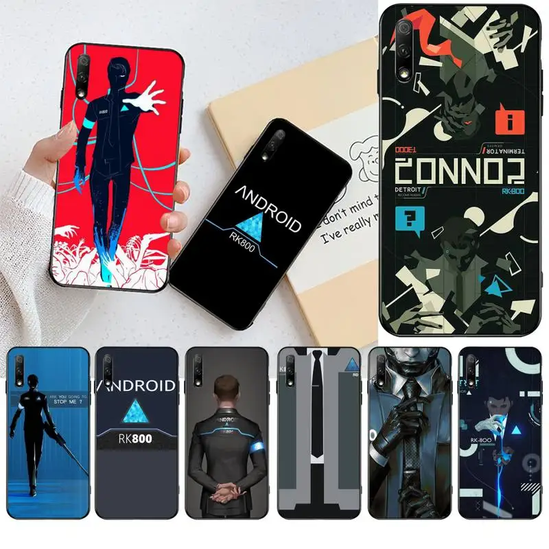 Мягкий чехол для телефона PENGHUWAN Детройт стать человеком RK800 с пользовательским