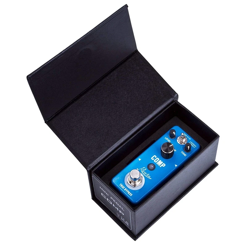 Rowin компрессор педаль Comp эффект для гитары|Детали и аксессуары гитар| |