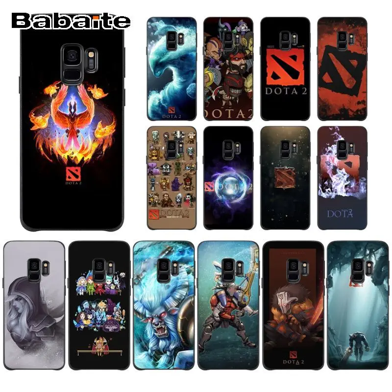 Dota 2 Juggernaut Sven мягкий силиконовый черный чехол для телефона Samsung Galaxy s10 s10plus s6 s9 s8 plus
