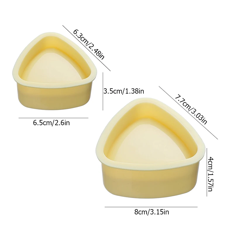 

Rice Press Mould Food Grade Rice Ball Mold Convenient Sushi Maker Mold Triangle Durable DIY Home Supplies 1PCS Cooking Tool